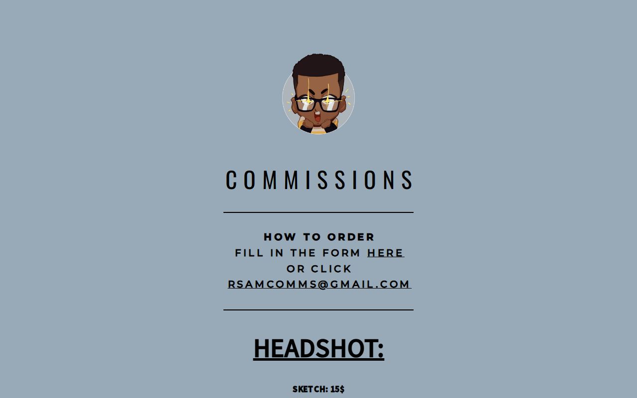 Rsam's Commissions